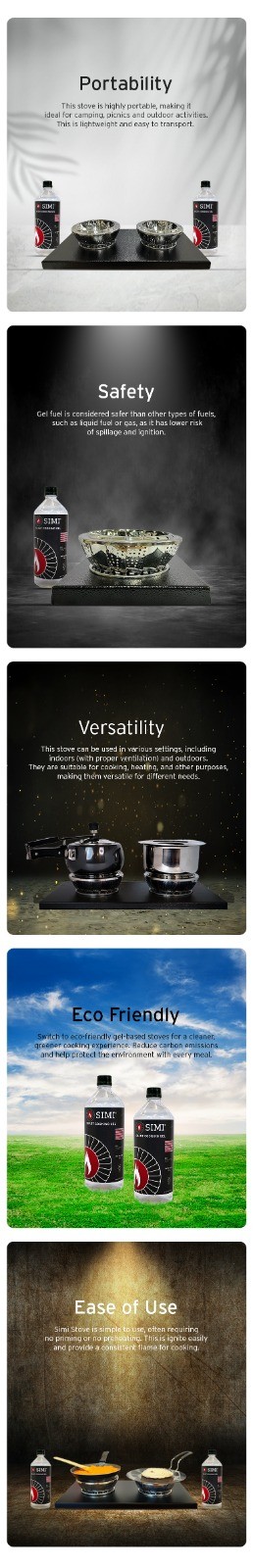 Simi Stove Single Burner